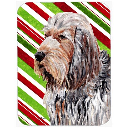 Skilledpower Otterhound Candy Cane Christmas Mouse Pad; Hot Pad Or Trivet; 7.75 x 9.25 In. SK248987